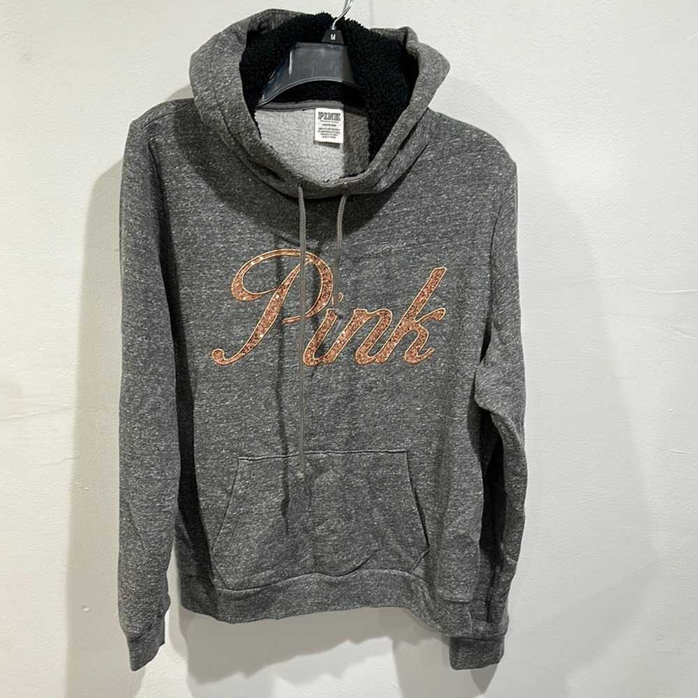 PINK Victoria's Secret Gray Hoodie